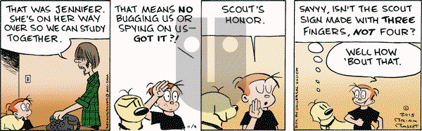 Red and Rover on Monday November 9, 2015 Comic Strip