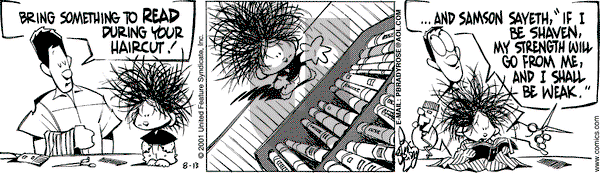 Rose is Rose on Monday August 13, 2001 Comic Strip
