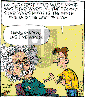 Reality Check on Thursday April 4, 2019 Comic Strip