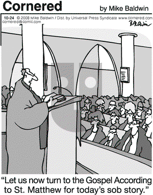 Cornered on Friday October 24, 2008 Comic Strip