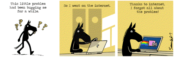Dark Side of the Horse on Monday February 11, 2013 Comic Strip