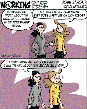 Working Daze on Monday March 24, 2008 Comic Strip