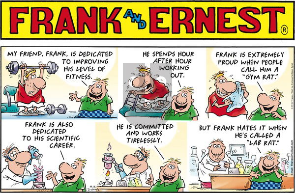 Frank and Ernest - Sunday September 15, 2019 Comic Strip