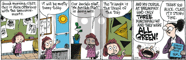 Cul de Sac on Tuesday September 26, 2017 Comic Strip
