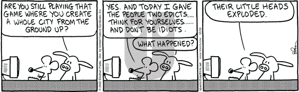 Pearls Before Swine on Friday December 13, 2002 Comic Strip