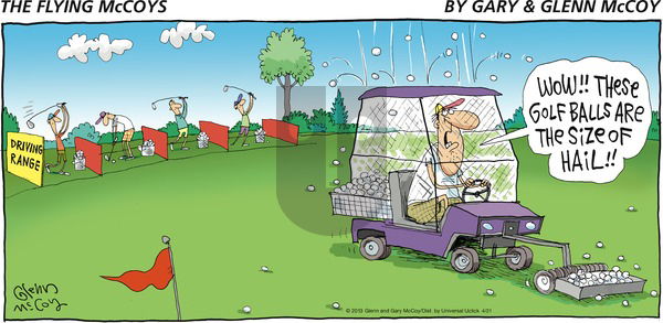 The Flying McCoys on Sunday April 21, 2013 Comic Strip