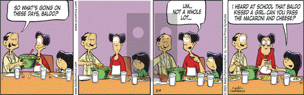 Baldo on Tuesday March 4, 2003 Comic Strip
