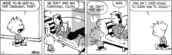 Calvin and Hobbes on Thursday February 9, 2017 Comic Strip