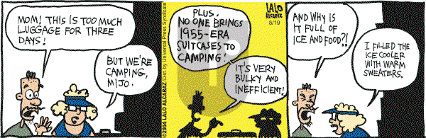 La Cucaracha on Thursday August 19, 2004 Comic Strip