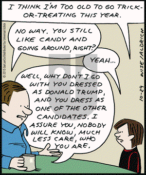 Real Life Adventures on Thursday October 29, 2015 Comic Strip