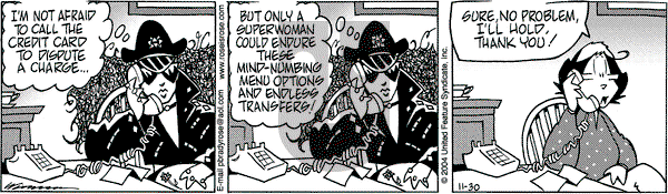 Rose is Rose on Tuesday November 30, 2004 Comic Strip