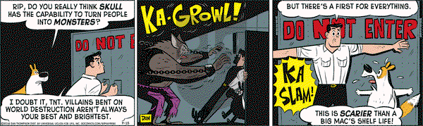 Rip Haywire on Friday July 15, 2016 Comic Strip