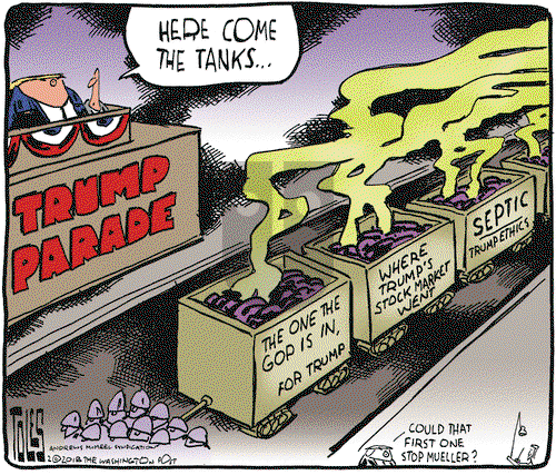 Tom Toles on Monday February 12, 2018 Comic Strip