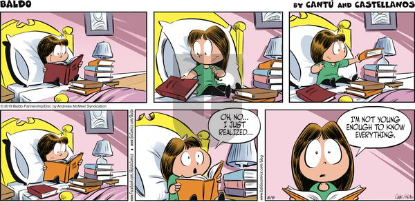Baldo on Sunday June 9, 2019 Comic Strip