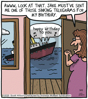 The Argyle Sweater on Monday September 8, 2025 Comic Strip