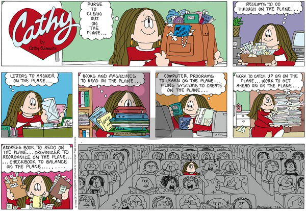 Cathy Classics on Sunday July 26, 1998 Comic Strip