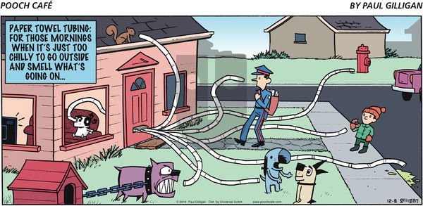 Pooch Cafe on Sunday December 8, 2013 Comic Strip