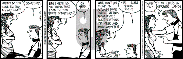 Clear Blue Water on Wednesday June 11, 2008 Comic Strip