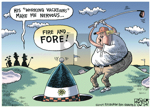 Rob Rogers on Thursday August 10, 2017 Comic Strip