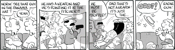 Drabble on Friday August 4, 2000 Comic Strip