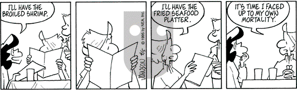 Arlo and Janis on Wednesday April 5, 1995 Comic Strip