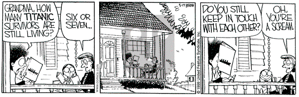 Grand Avenue on Monday May 17, 1999 Comic Strip