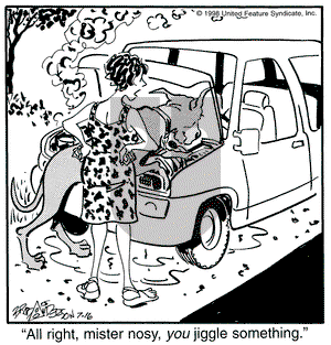 Marmaduke on Thursday July 16, 1998 Comic Strip