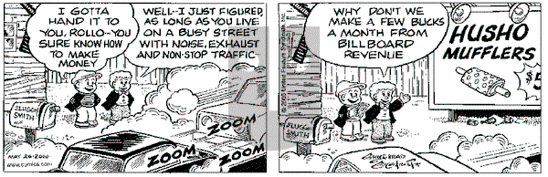 Nancy on Friday May 26, 2000 Comic Strip