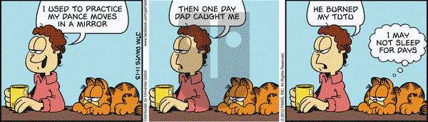 Garfield on Tuesday November 13, 2012 Comic Strip