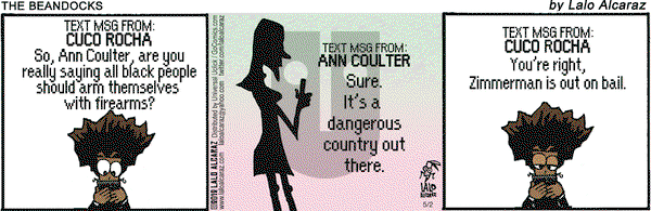 La Cucaracha on Wednesday May 2, 2012 Comic Strip