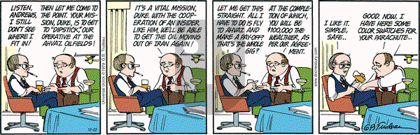 Doonesbury on Monday December 22, 2014 Comic Strip