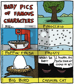 The Argyle Sweater on Wednesday November 6, 2019 Comic Strip