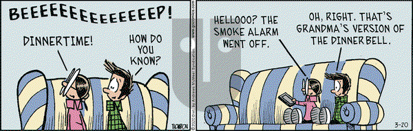 Grand Avenue on Friday March 20, 2020 Comic Strip