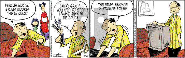 Baldo on Thursday November 6, 2008 Comic Strip
