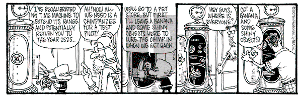 Monty on Monday August 6, 2007 Comic Strip