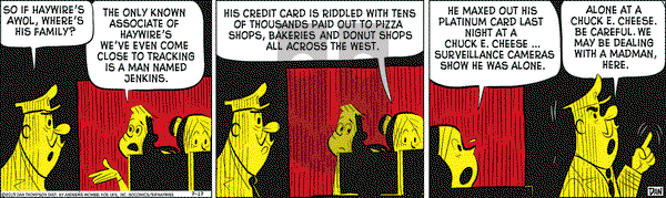 Rip Haywire on Wednesday July 17, 2019 Comic Strip
