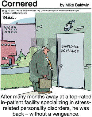 Cornered on Monday September 13, 2010 Comic Strip