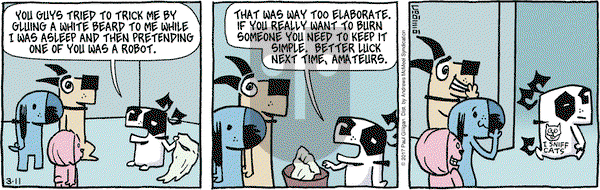 Pooch Cafe on Saturday March 11, 2017 Comic Strip