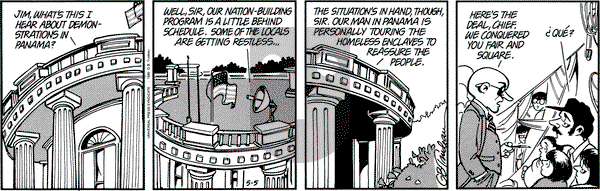 Doonesbury on Saturday May 5, 1990 Comic Strip