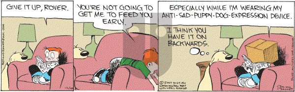 Red and Rover on Thursday December 20, 2007 Comic Strip