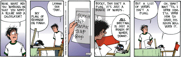Get Fuzzy on Wednesday November 18, 2009 Comic Strip
