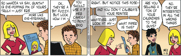 Luann on Saturday November 8, 2008 Comic Strip