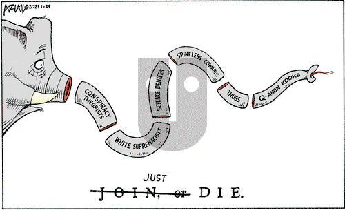 Robert Ariail on Friday January 29, 2021 Comic Strip