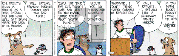 Get Fuzzy on Monday August 1, 2011 Comic Strip