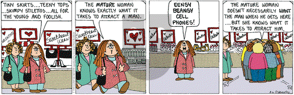 Cathy Classics on Saturday February 6, 1999 Comic Strip