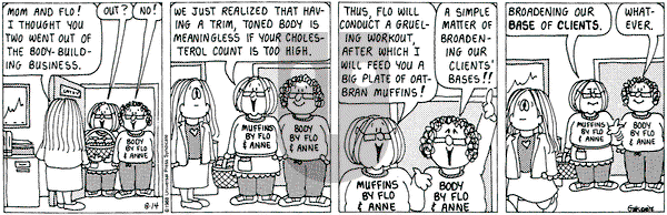 Cathy Classics on Monday August 14, 1995 Comic Strip