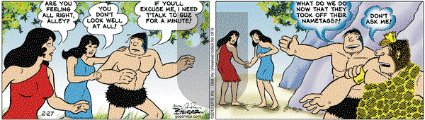 Alley Oop - Monday February 27, 2012 Comic Strip