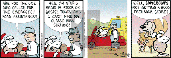 DeFlocked on Wednesday March 4, 2020 Comic Strip