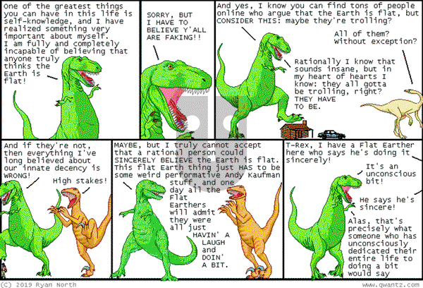 Dinosaur Comics on Tuesday June 3, 2025 Comic Strip
