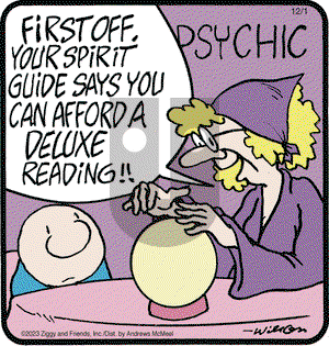 Ziggy - Friday December 1, 2023 Comic Strip